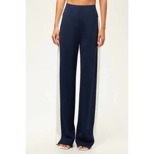 NEW TRINA TURK record pants in ink/whitewash